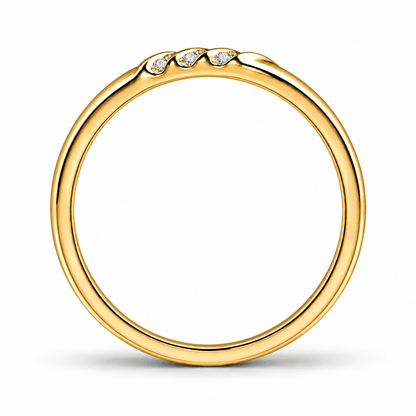 3.5mm Diagonal Channel-Set Moissanite Men's Wedding Band - Novelle Vow
