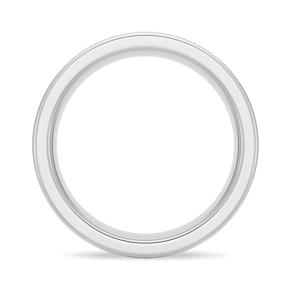 6mm Brushed Finish Men's Wedding Band - Novelle Vow