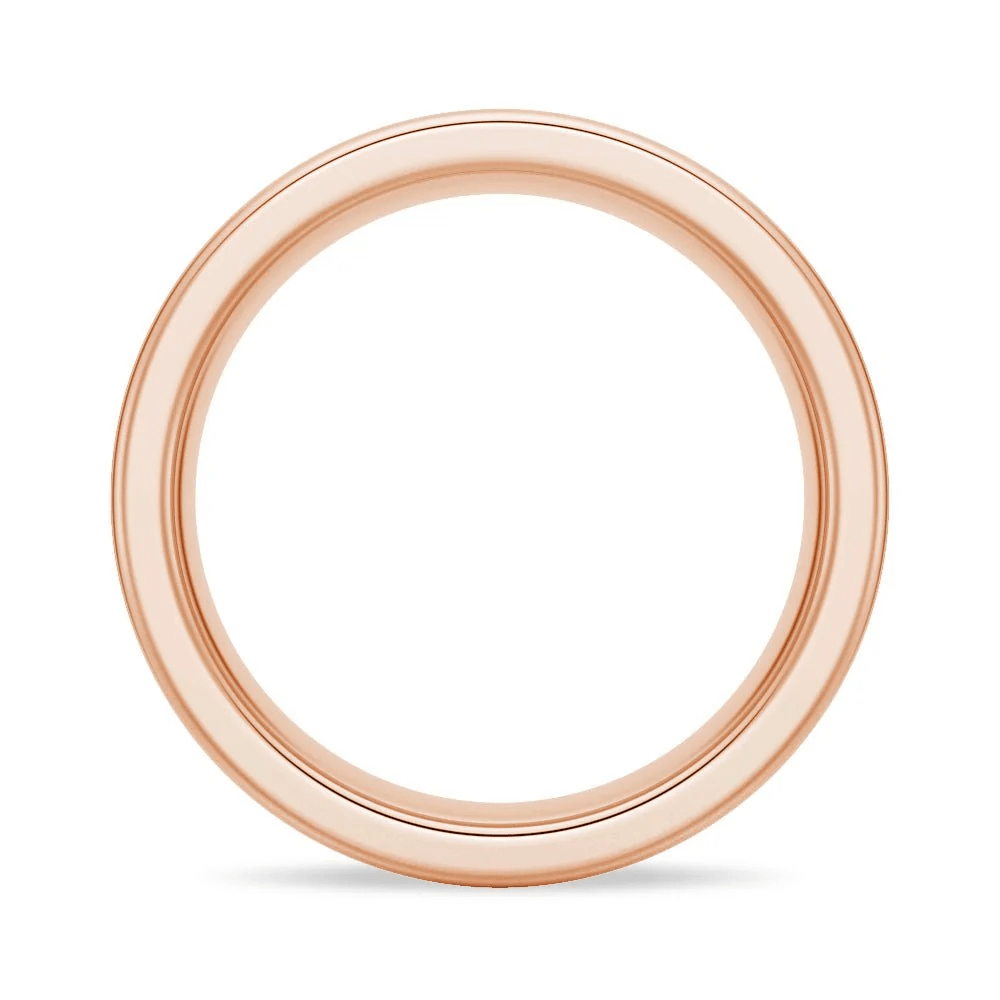 6mm Brushed Finish Men's Wedding Band - Novelle Vow