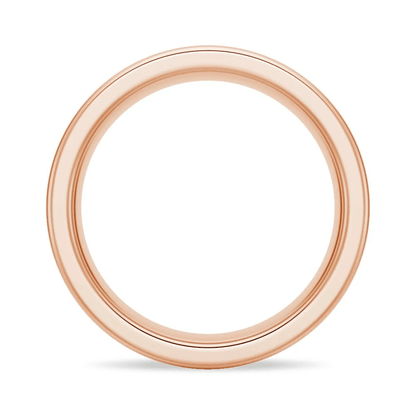 6mm Brushed Finish Men's Wedding Band - Novelle Vow