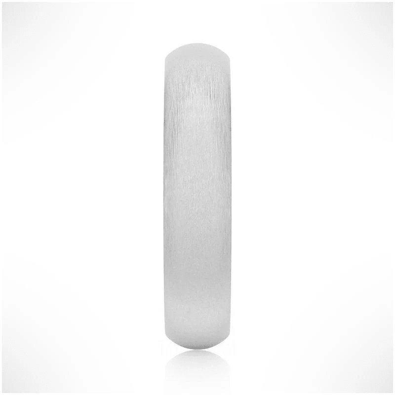 Classic 6mm Matte Finish Men's Wedding Band - Novelle Vow