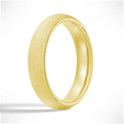 Classic 6mm Matte Finish Men's Wedding Band - Novelle Vow
