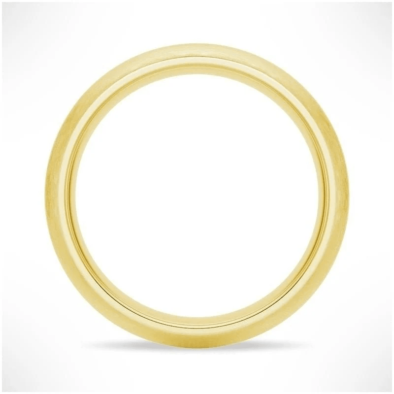 Classic 6mm Matte Finish Men's Wedding Band - Novelle Vow