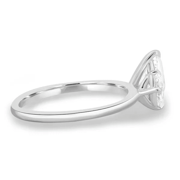 Double Pear Moissanite Toi et Moi Engagement Ring - Novelle Vow