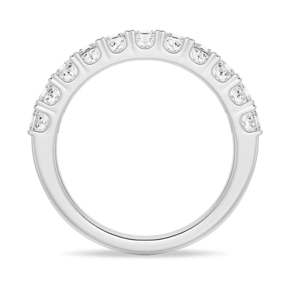 Princess Cut Multi - Row Moissanite Anniversary Band - Novelle Vow