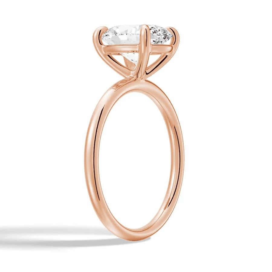 The Clara - Oval Cut Lab Grown Diamond Solitaire Engagement Ring - Novelle Vow