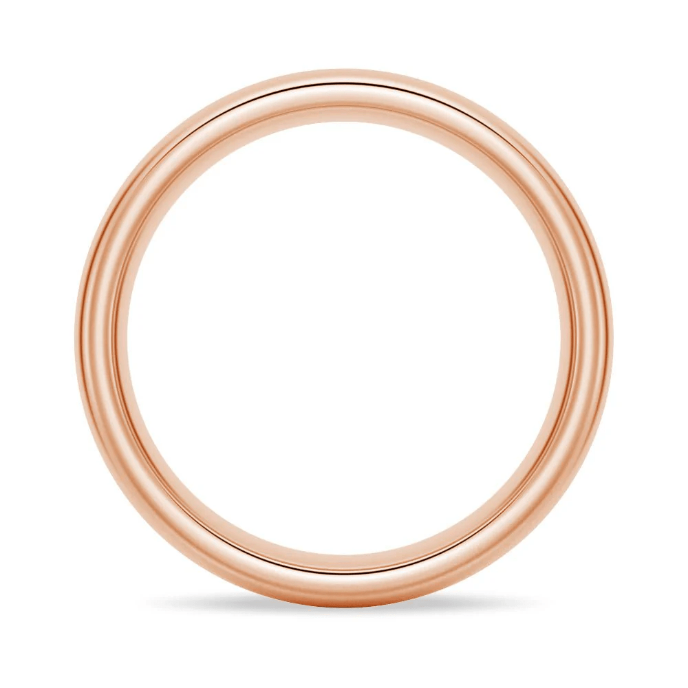 The Classic 6mm - High Polished Men's Wedding Band (Dome Profile) - Novelle Vow