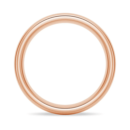 The Classic 6mm - High Polished Men's Wedding Band (Dome Profile) - Novelle Vow