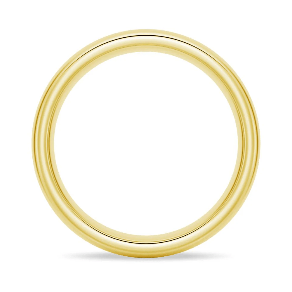 The Classic 6mm - High Polished Men's Wedding Band (Dome Profile) - Novelle Vow