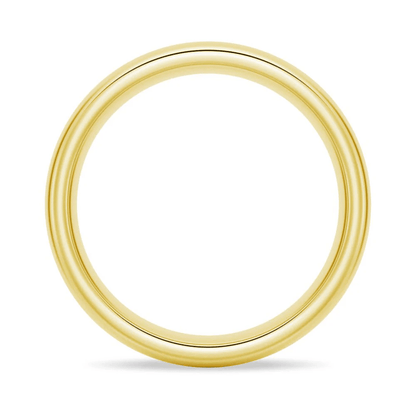 The Classic 6mm - High Polished Men's Wedding Band (Dome Profile) - Novelle Vow