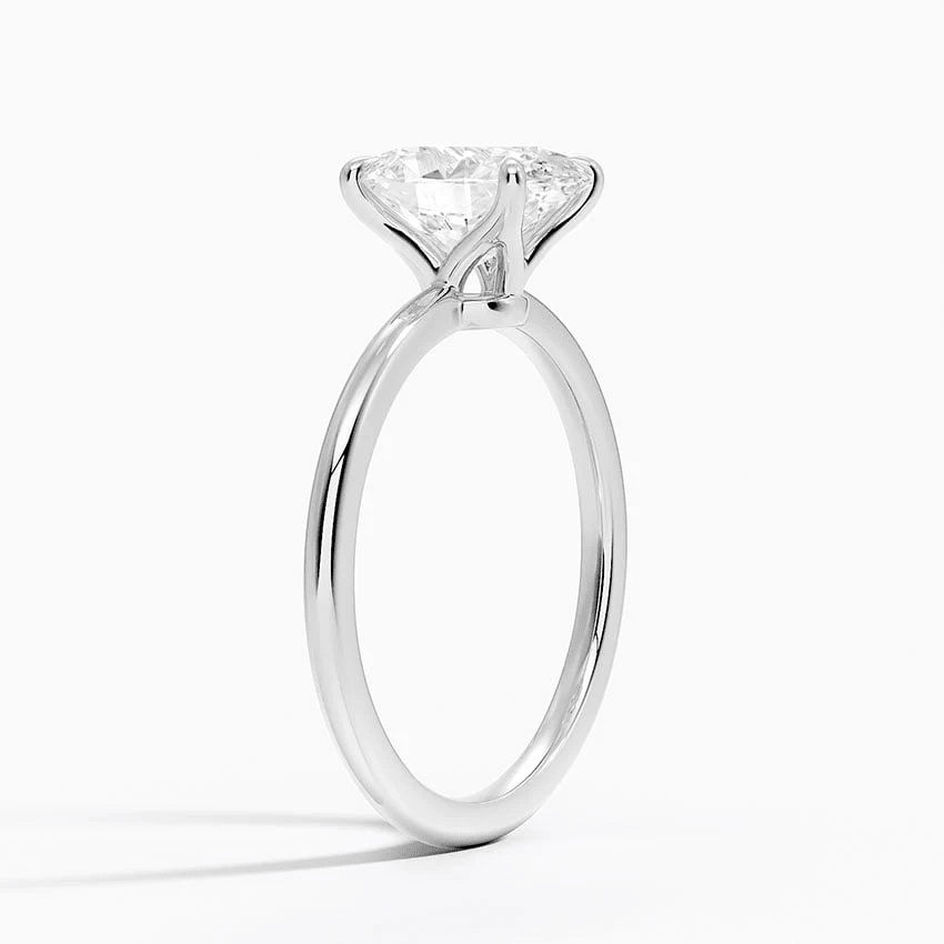 The Elizabeth - Lab Grown Oval Diamond Solitaire Engagement Ring - Novelle Vow