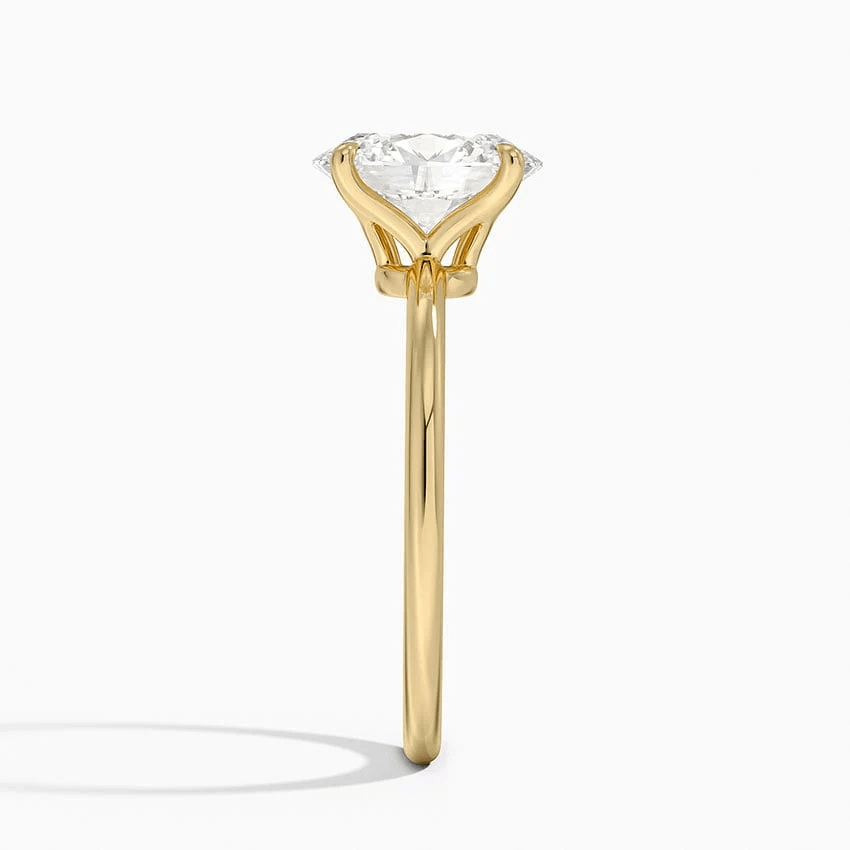 The Elizabeth - Lab Grown Oval Diamond Solitaire Engagement Ring - Novelle Vow