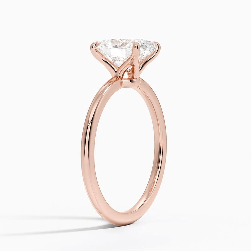The Elizabeth - Lab Grown Oval Diamond Solitaire Engagement Ring - Novelle Vow