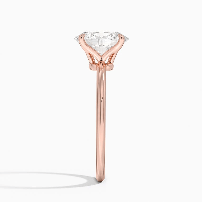 The Elizabeth - Lab Grown Oval Diamond Solitaire Engagement Ring - Novelle Vow